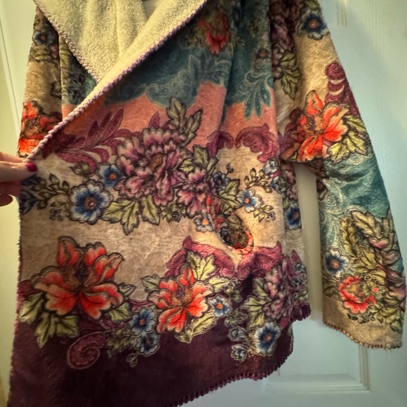 Johnny Was Hooded Sweater XL - Picture 5 of 5